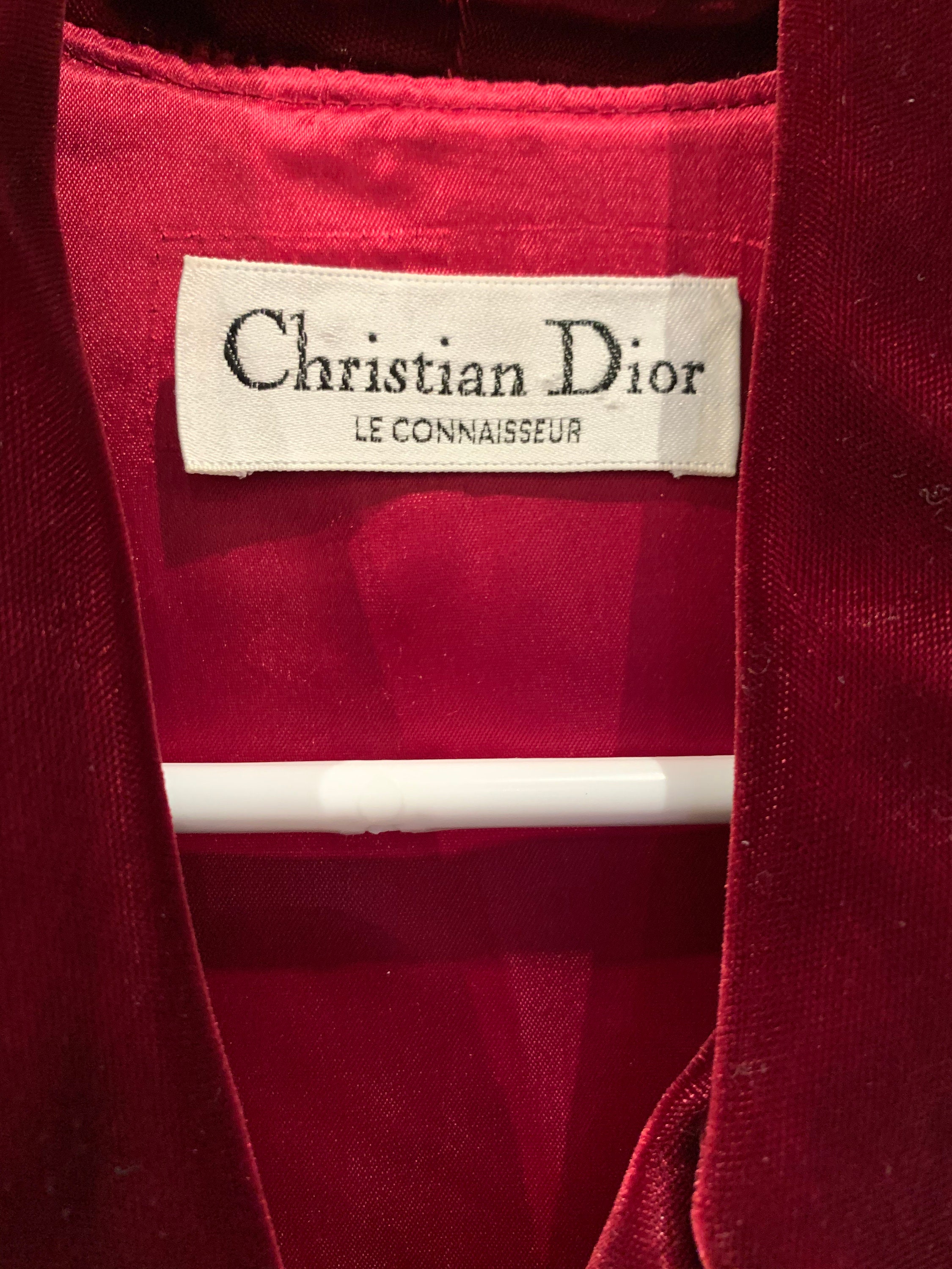 Christian Dior Le Connaisseur Dinner Jacket / Smoking Jacket - Etsy Canada