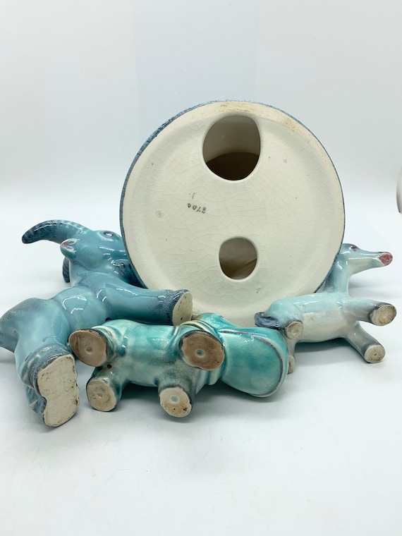 Beswick Blue Glaze Figures - Unmarked Beswick - Select From Monkey