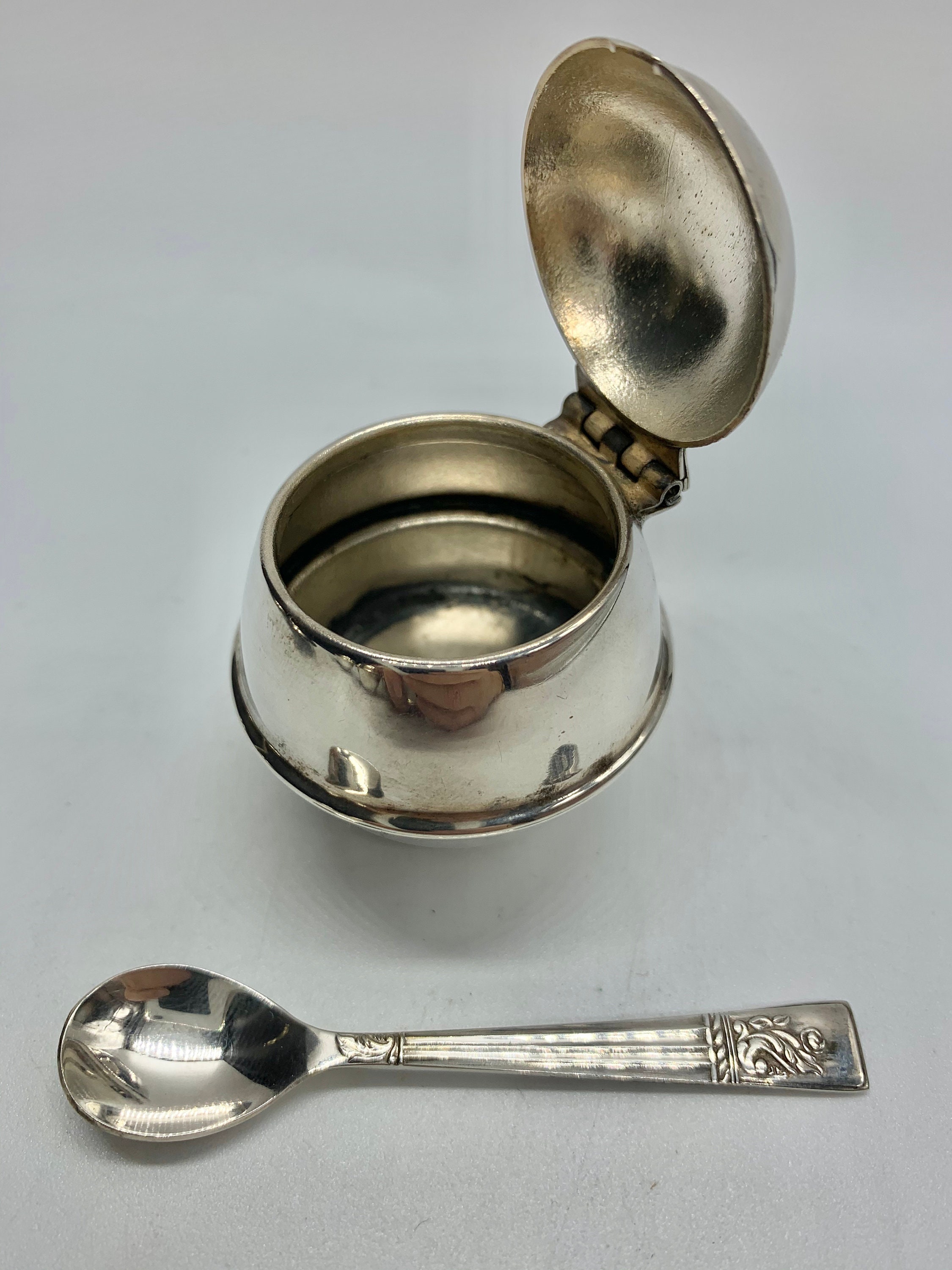 Antique Edwardian Condiment or Cruet Set - Angora Silver Plate ...