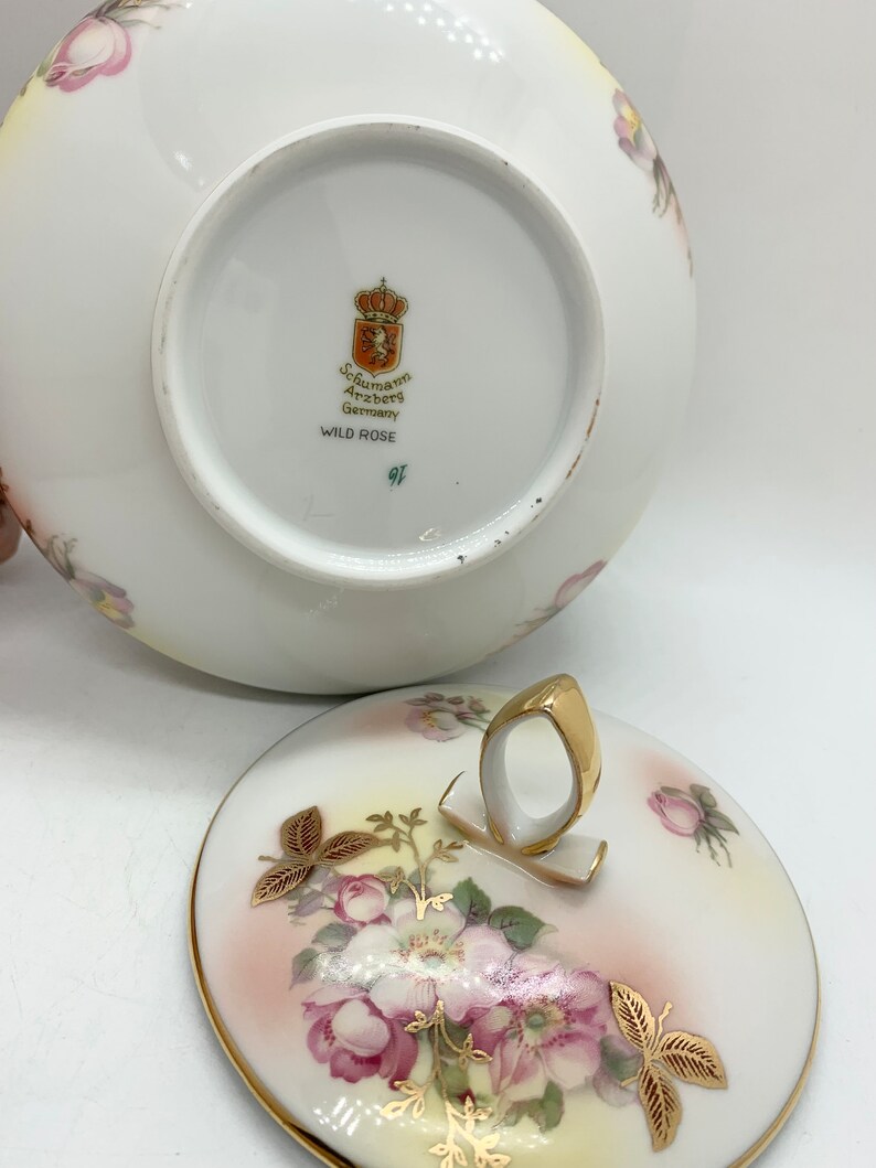 Schumann Arzberg Germany - Bavaria - Wild Rose Selection - Etsy