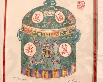 Four Clara Hung Mei Yee Art Prints - Artist Signed and Numbered