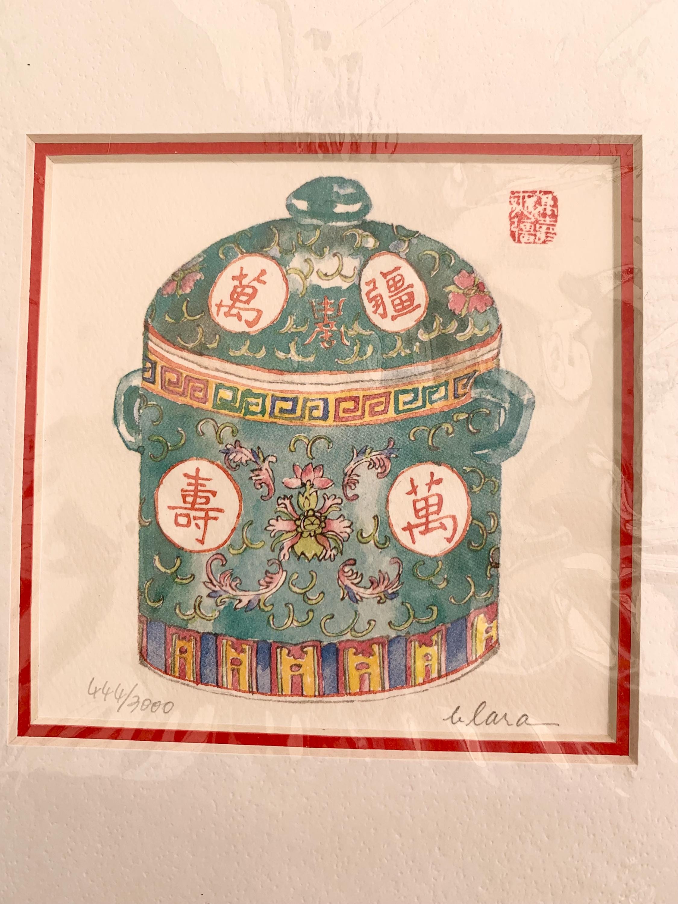Four Clara Hung Mei Yee Art Prints - Artist Signed and Numbered