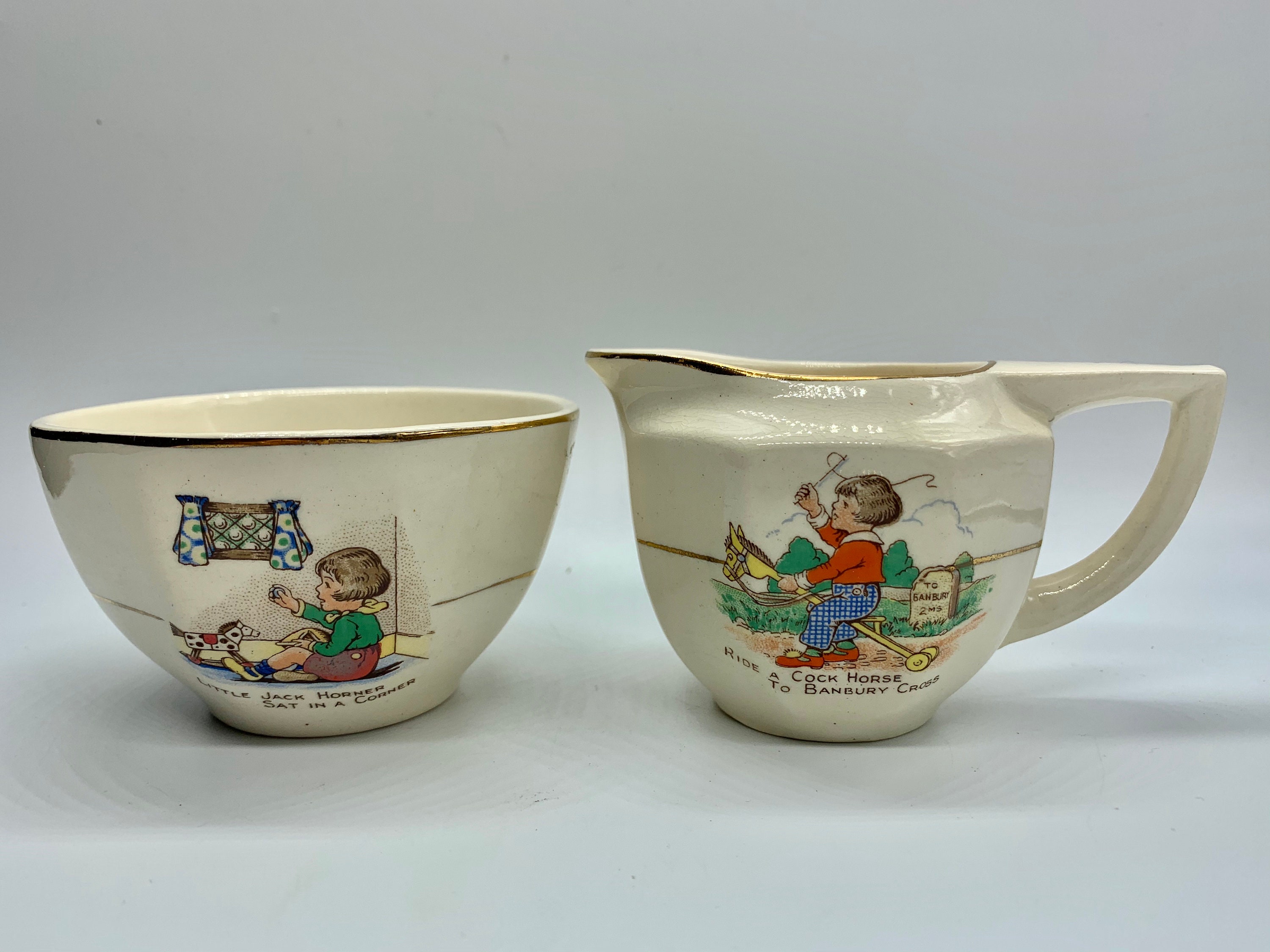 Sylvan Childs Tea Set Nursery Rhyme Tea Set Made in Etsy