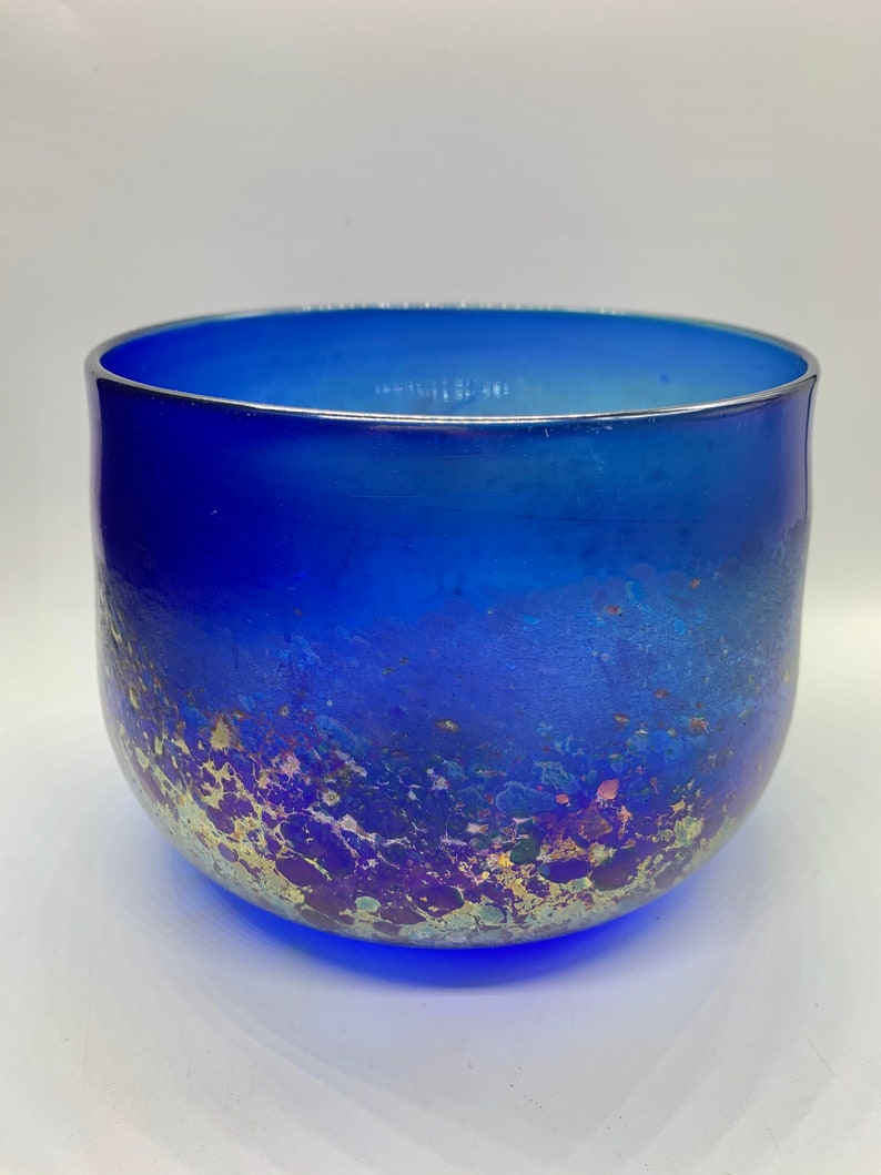 Robert Held Art Glass Vase or Bowl Signed Etsy Canada