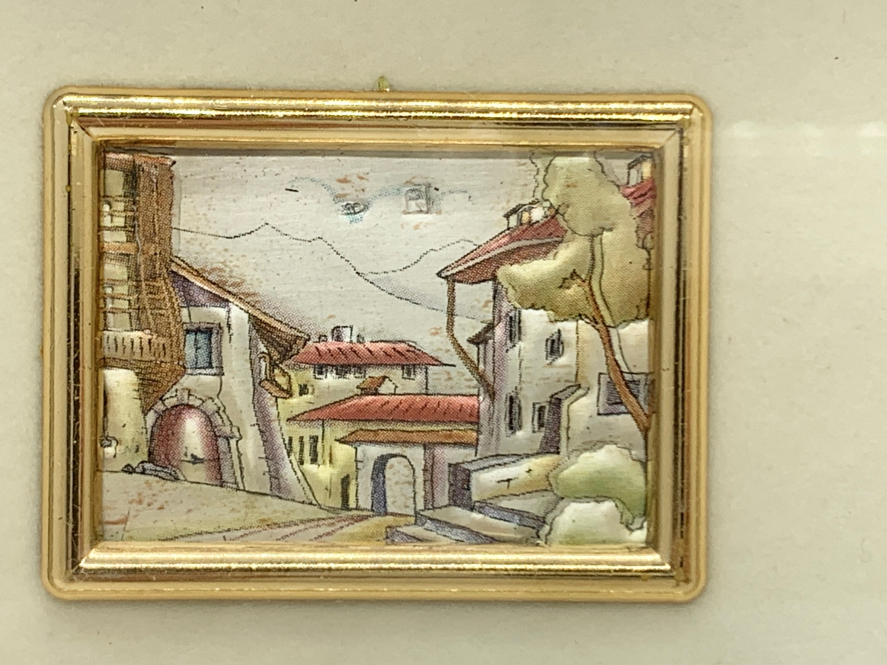 銀版画　イタリア製　　Silver art made in Italy 銀版画イタリア製Silver art made in Italy