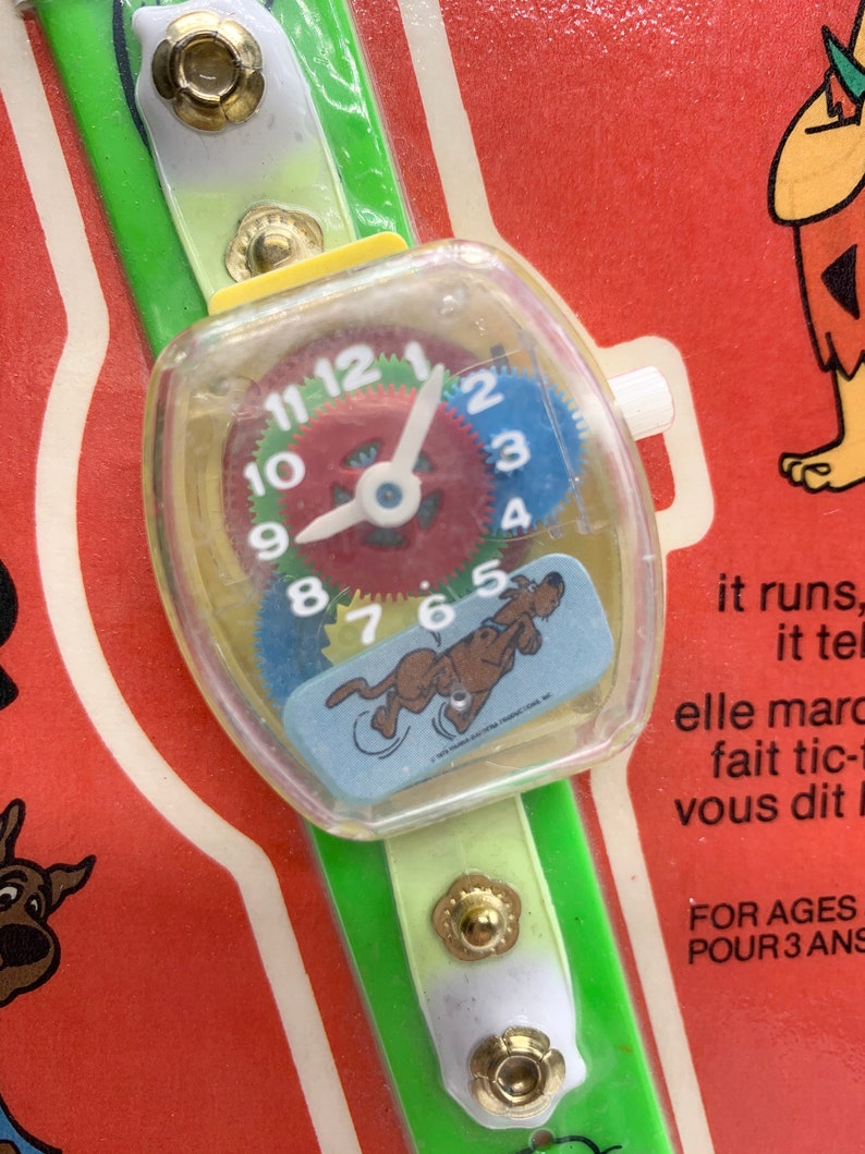 1979 Scooby Doo Teeter Totter Watch Toy Watch Never Opened Etsy