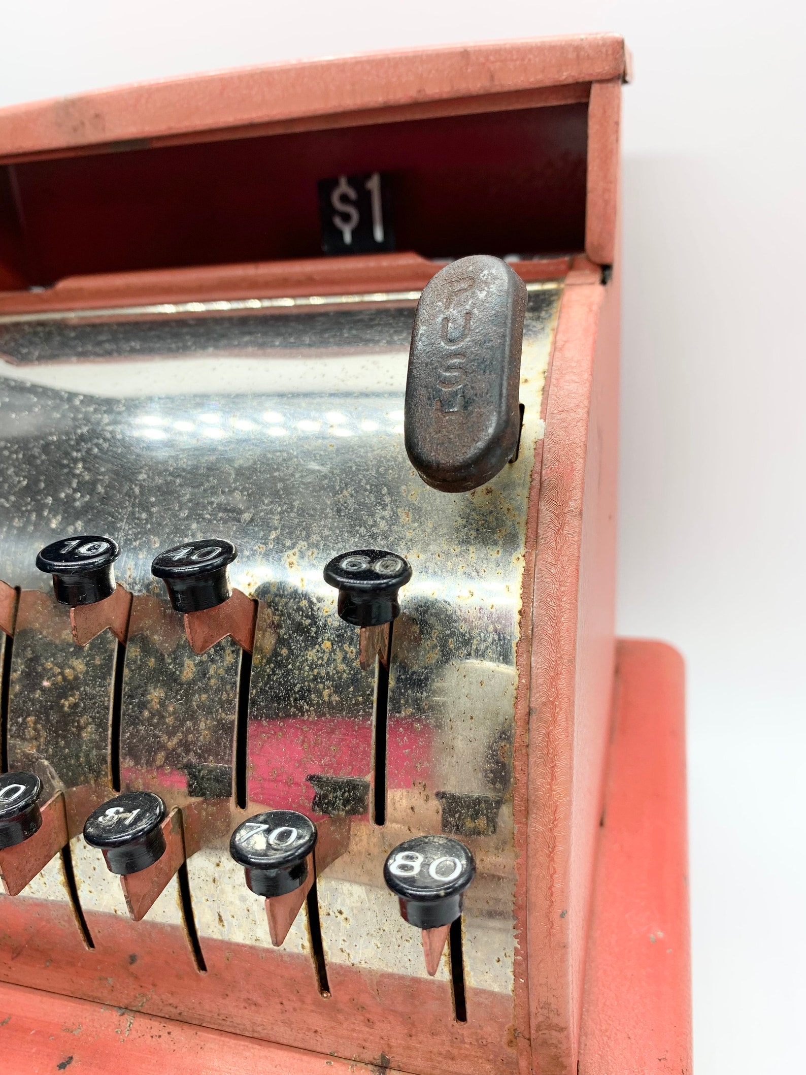 1960s Little Learners Metal Cash Register ChaChing Etsy