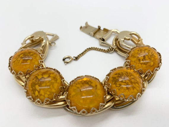 Kafin Style Bracelet - Confetti Glass Cabochon Br… - image 6