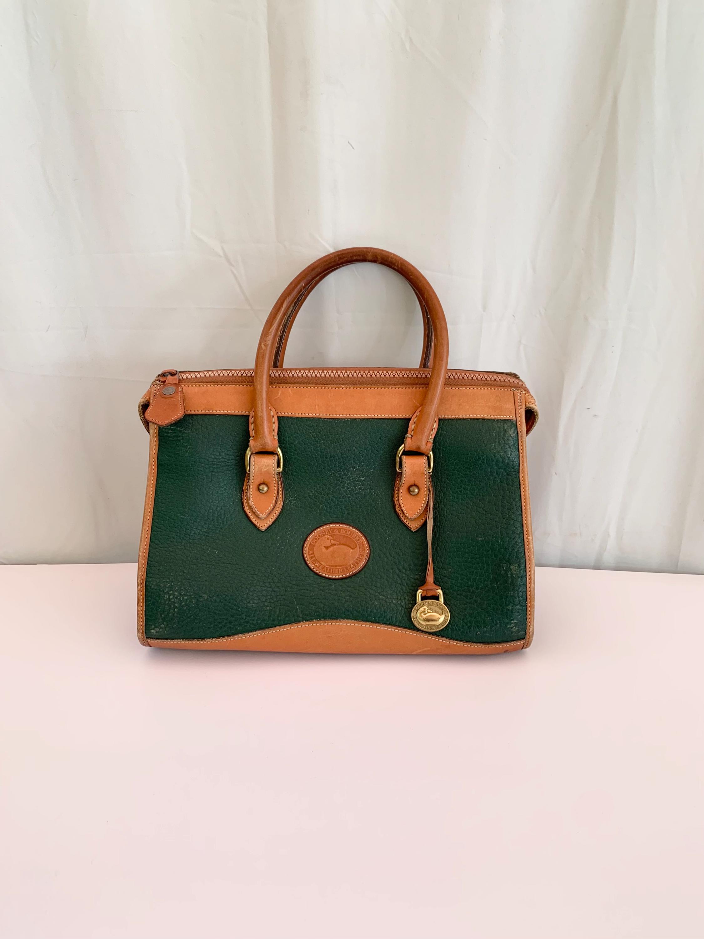 Vintage Green Dooney and Bourke - Etsy