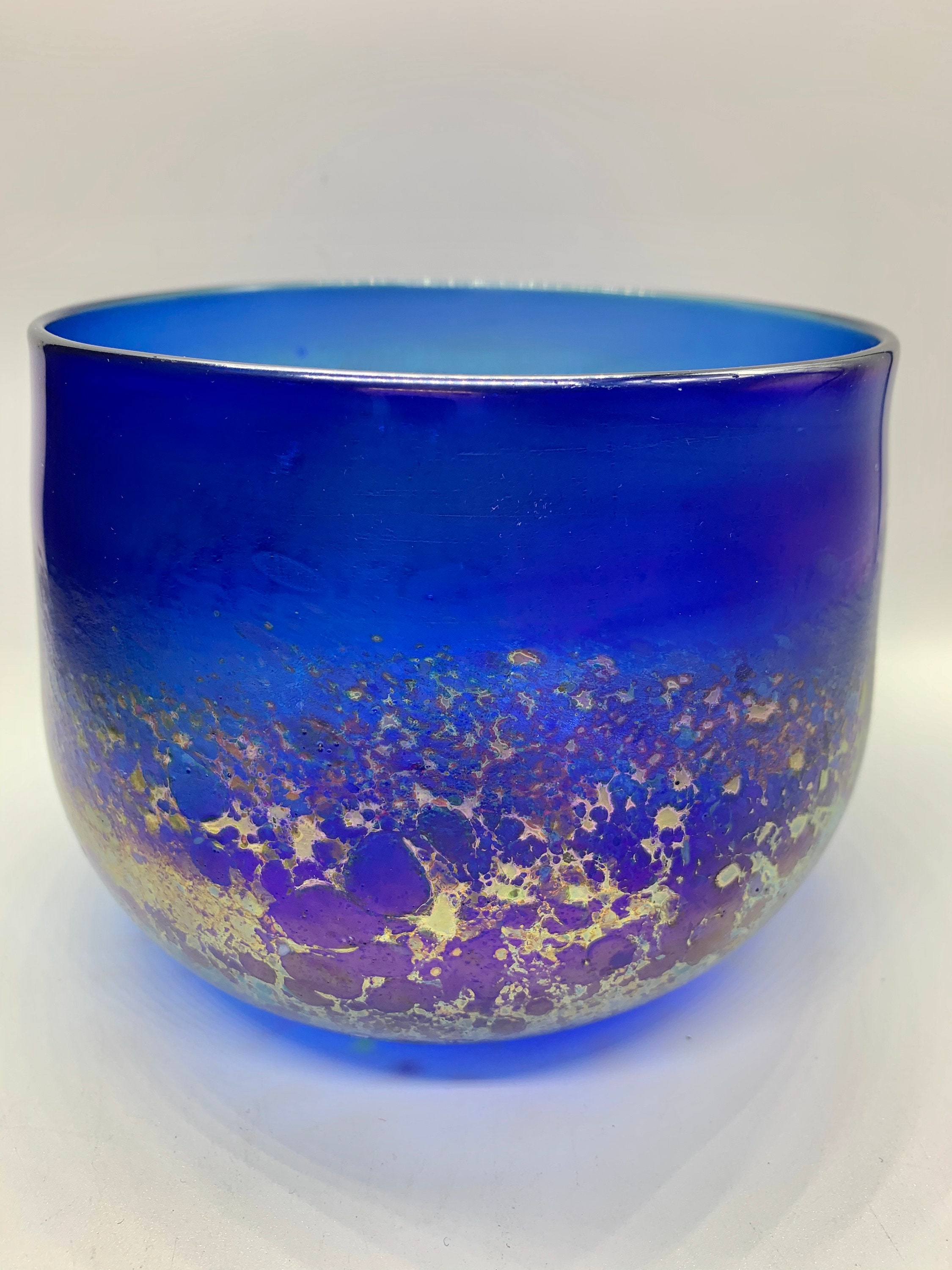 Robert Held Art Glass Vase or Bowl Signed Etsy Canada