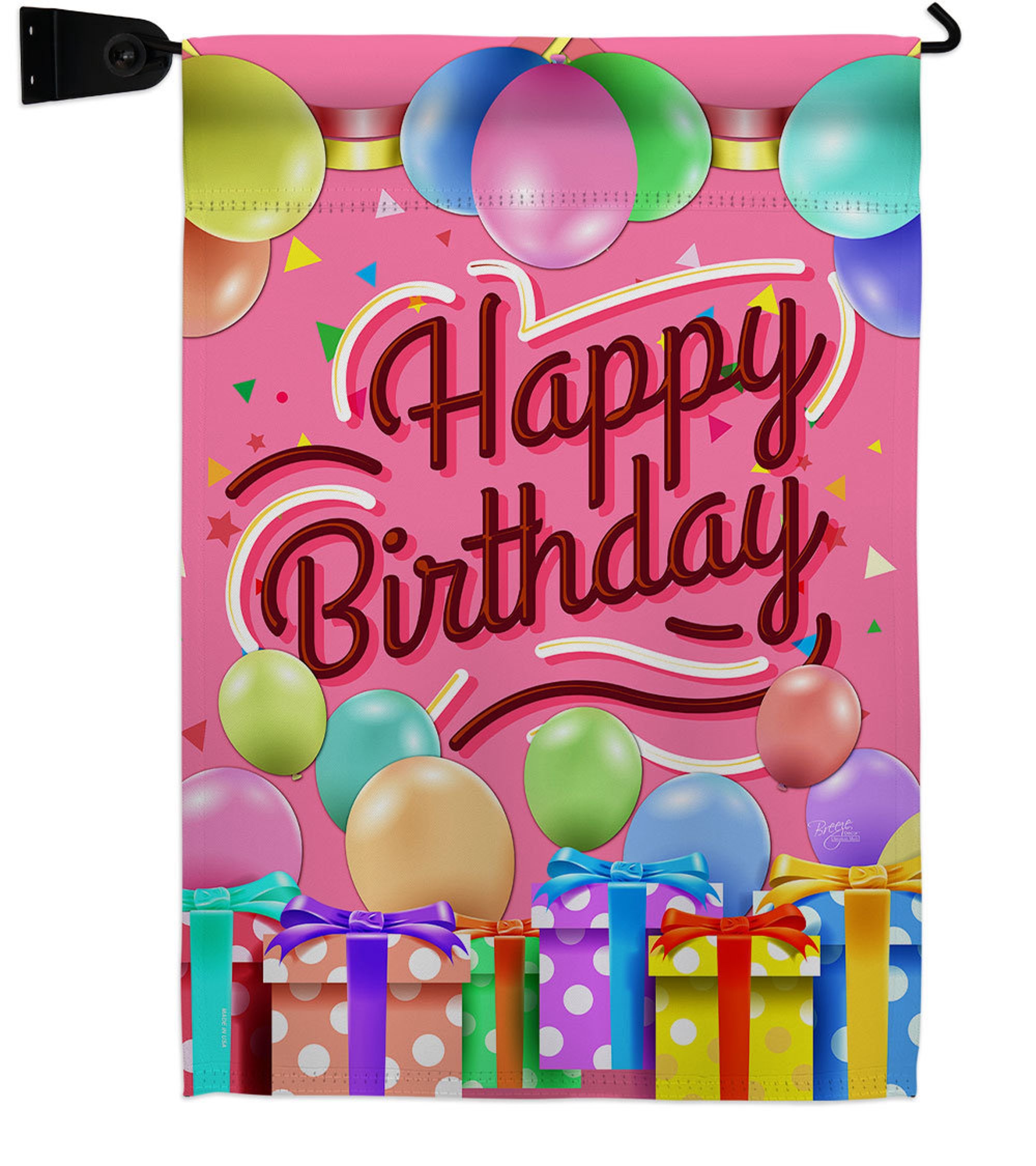 Discover Celebrate Happy Birthday Garden Flag House Banner