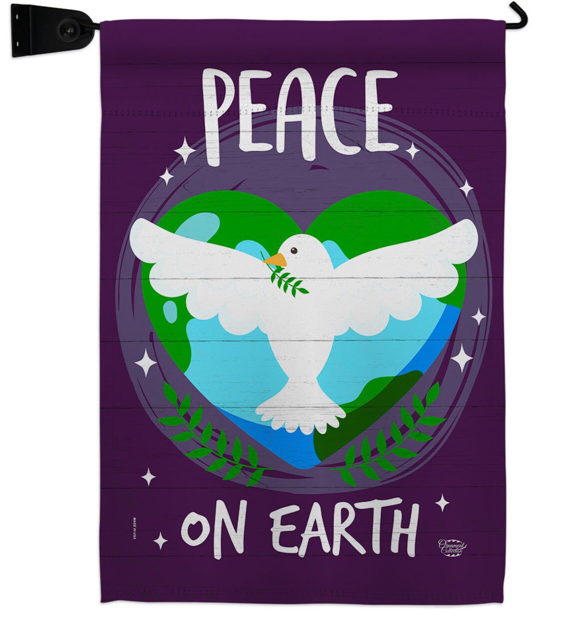 Peace on Earth Garden Flag Outdoor Decorative Yard House - Etsy