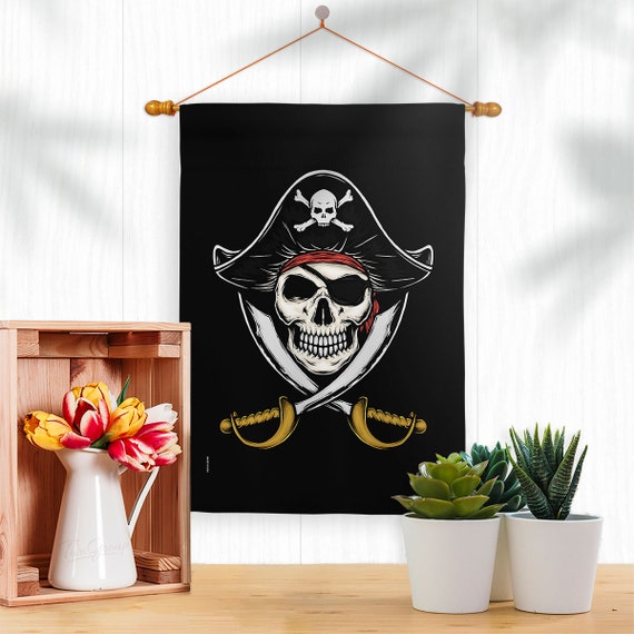 Pirates Pirate Garden Flag Outdoor Decorative Yard House Banner Double  Sided-readable Both Sides Made in USA - Etsy