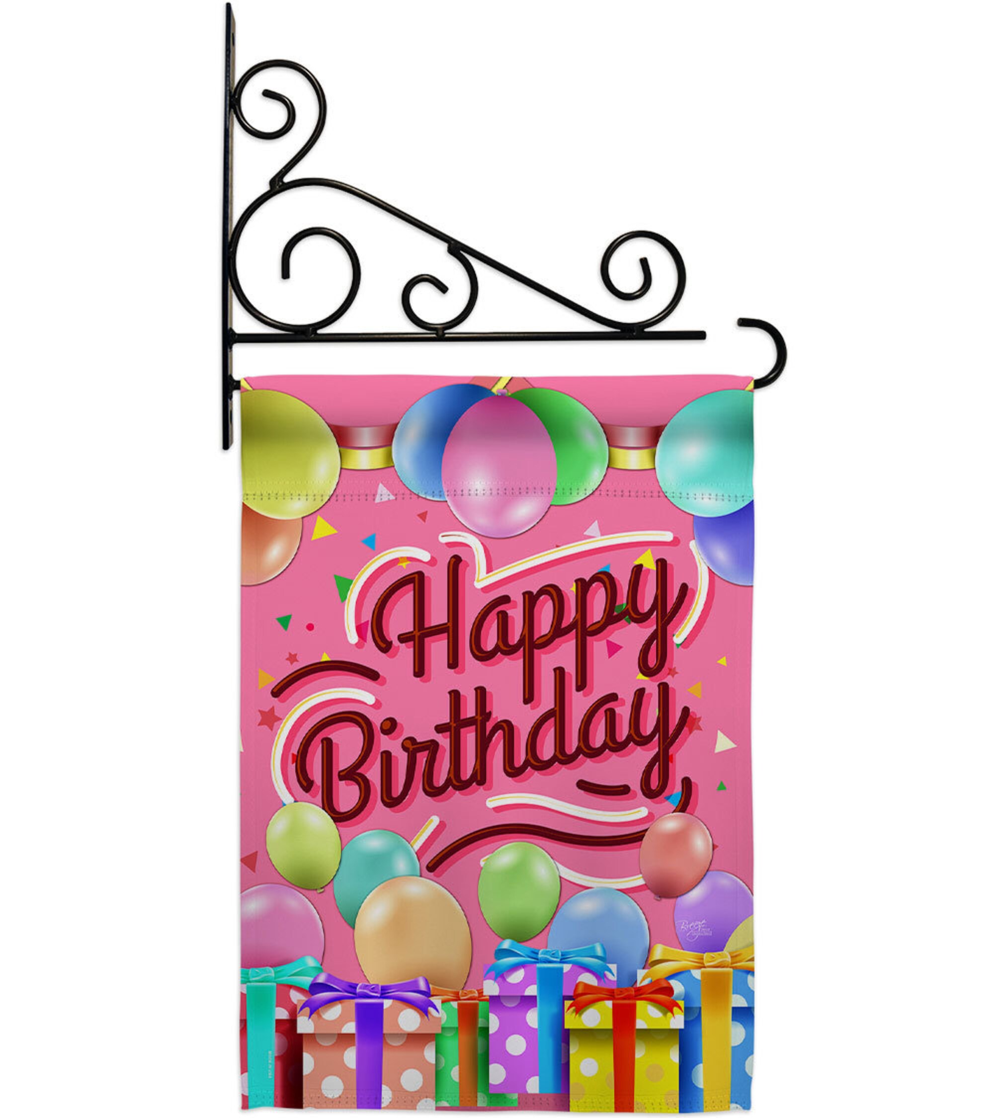 Discover Celebrate Happy Birthday Garden Flag House Banner