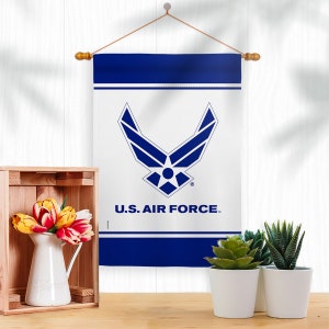 US Air Force Garden Flag House Banner Double Sided-Readable Both Sides Made In USA image 1