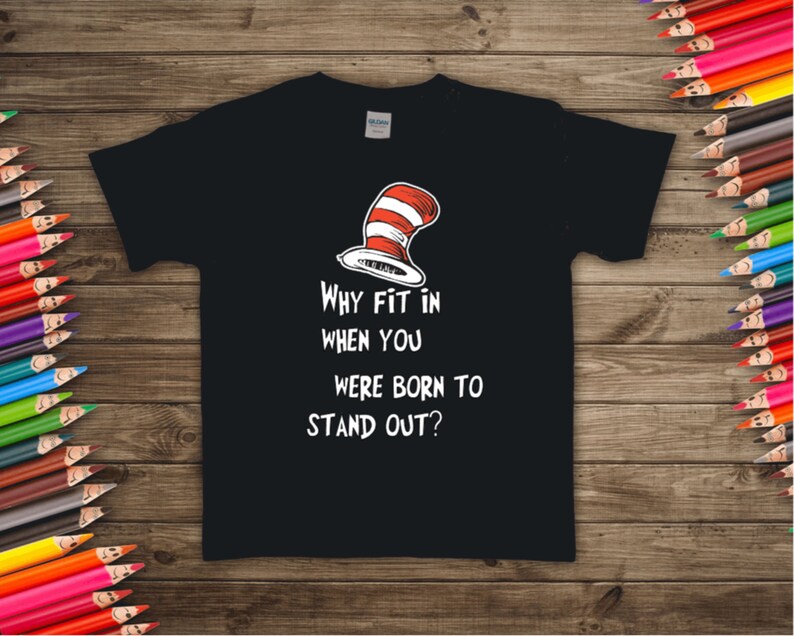 Dr. Seuss Shirts Read | Etsy