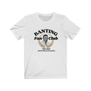 Dia-Be-Tees Saved my life Banting Fan Club 2021 Unisex Jersey Short Sleeve Tee image 2