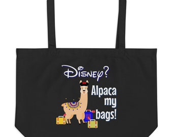 Alpaca my bags Large organic tote bag