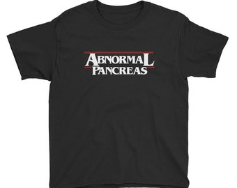 Dia-Be-Tees Abnormal Pancreas Youth Short Sleeve T-Shirt