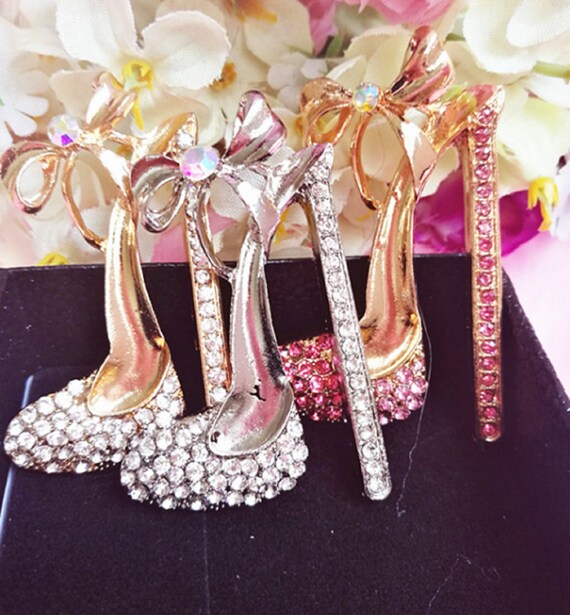 High Heel Bling Flatback Decoden Cell Phone Case Bowknot Diy Etsy