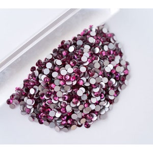 Fuschia Rhinestones - Etsy