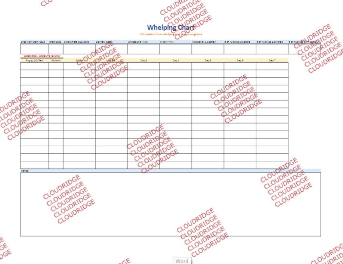 Wheping Chart Dog Whelping Chart _ Perpetual Whelping Chart & Calculator for Dogs ...