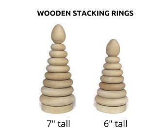 baby safe wooden rings