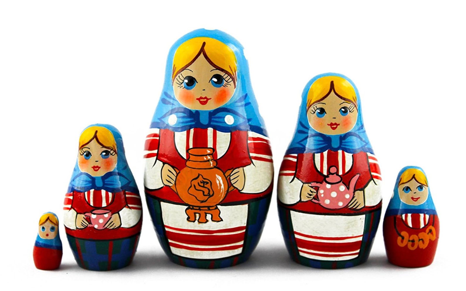 Traditional Nesting Dolls for Kids Handmade Wooden Nesting Etsy