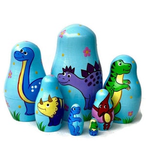 AEVVV Russian Nesting Dolls - Handmade Matryoshka Dolls 3.5 In