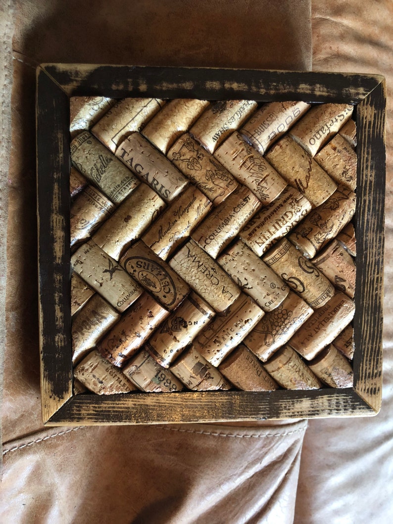 Wine Cork Trivet Etsy
