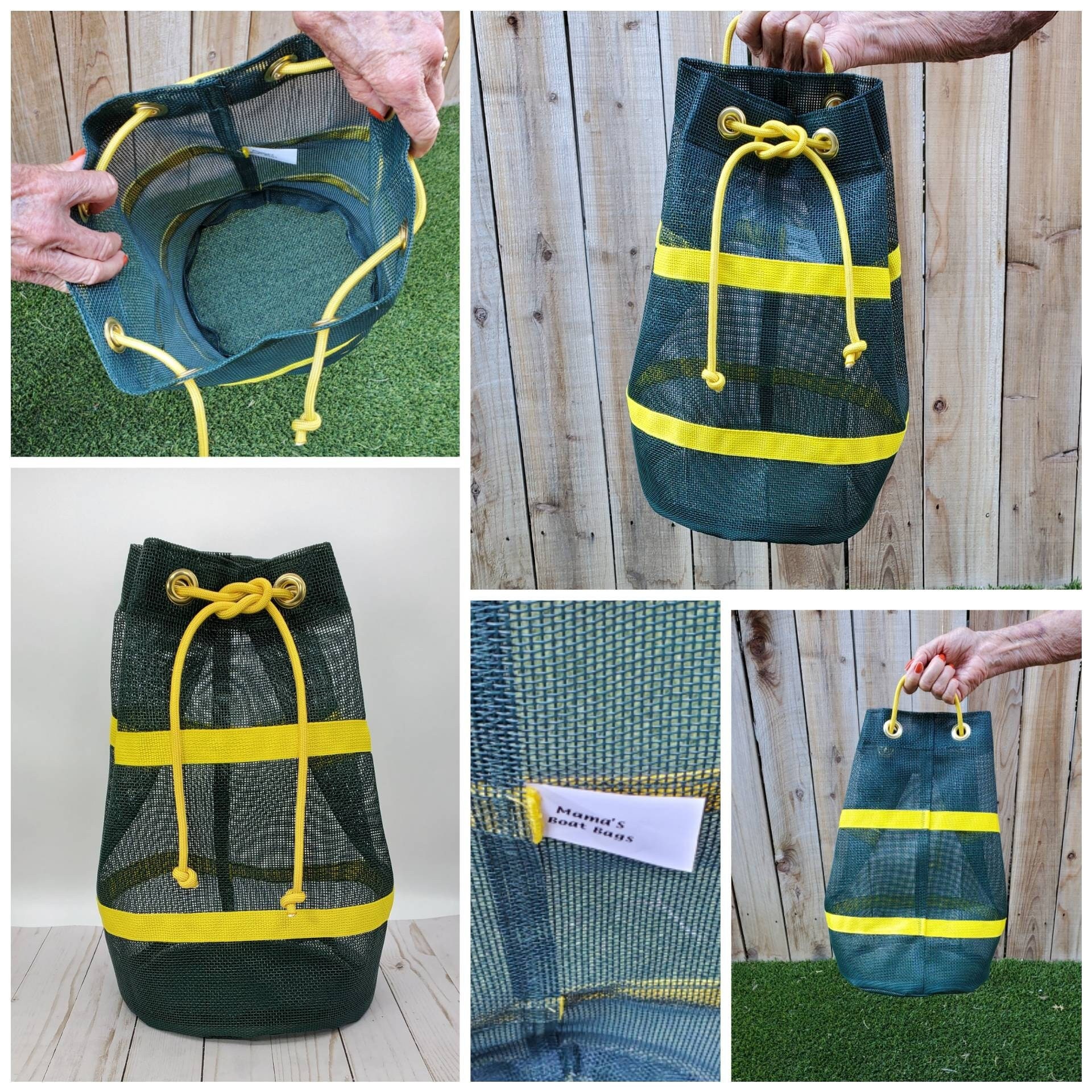 Mesh Boat Bag Mama's Boat Bags Rafting Kayaking Whitewater