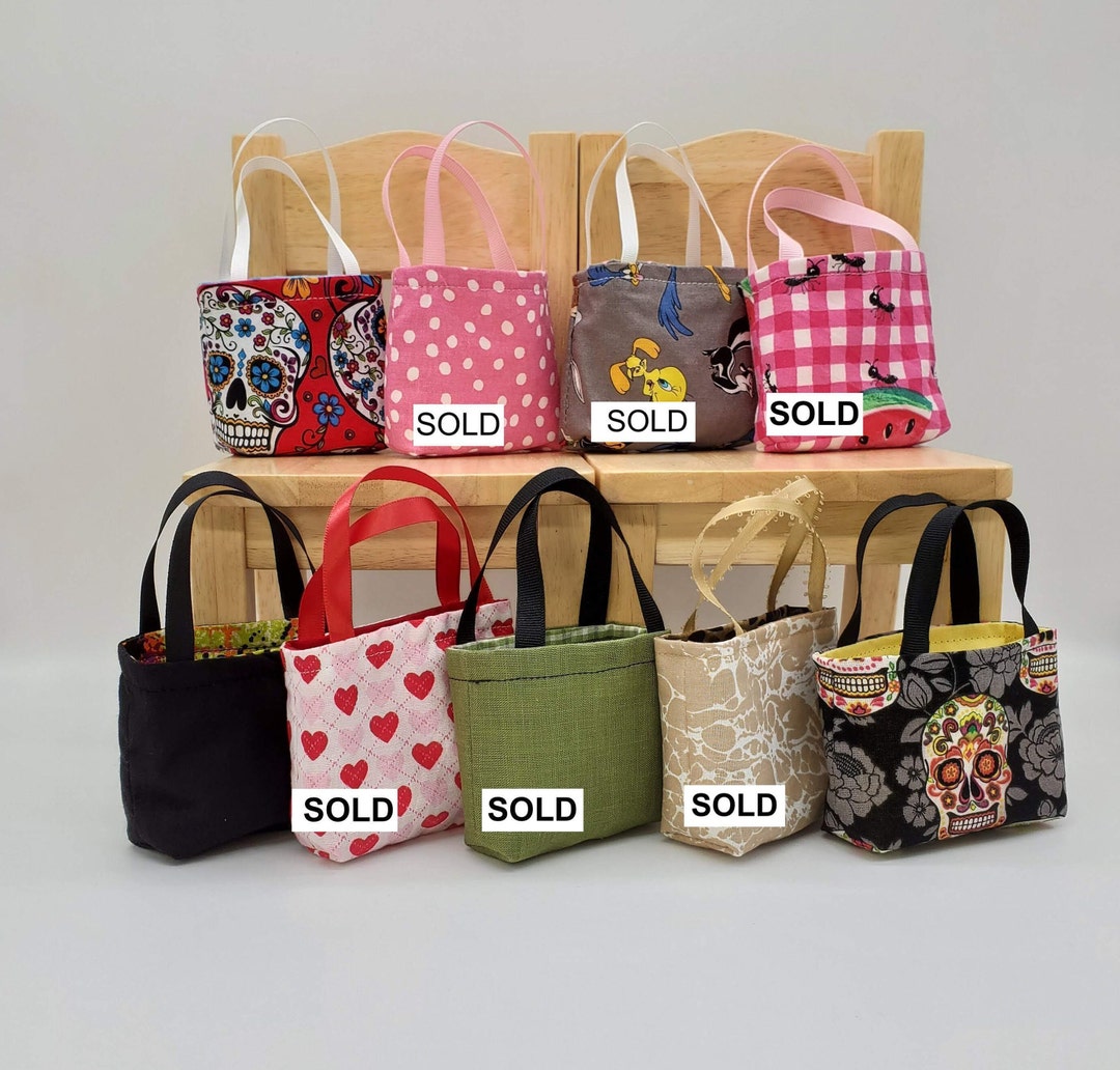 18 Inch Doll Purse Like American Girl Shopping Bag Overnight Etsy