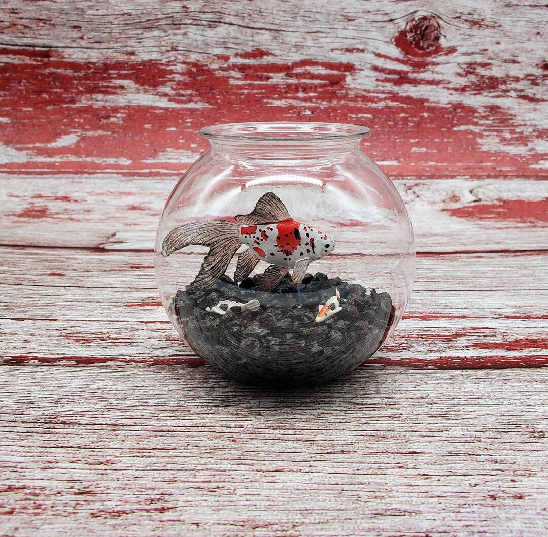 Miniature Koi Pond Office Pet Like American Girl 18 Inch Doll Aquarium