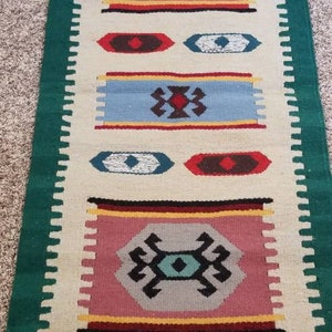 Egyptian Handmade Wool Tapestry 59 inches by 28 inches or 150 cm by 71 cm