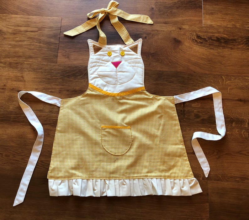 Kid/'s Kitty Apron