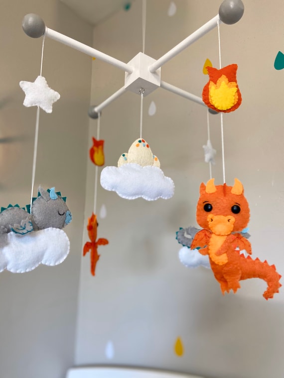 dragon crib mobile