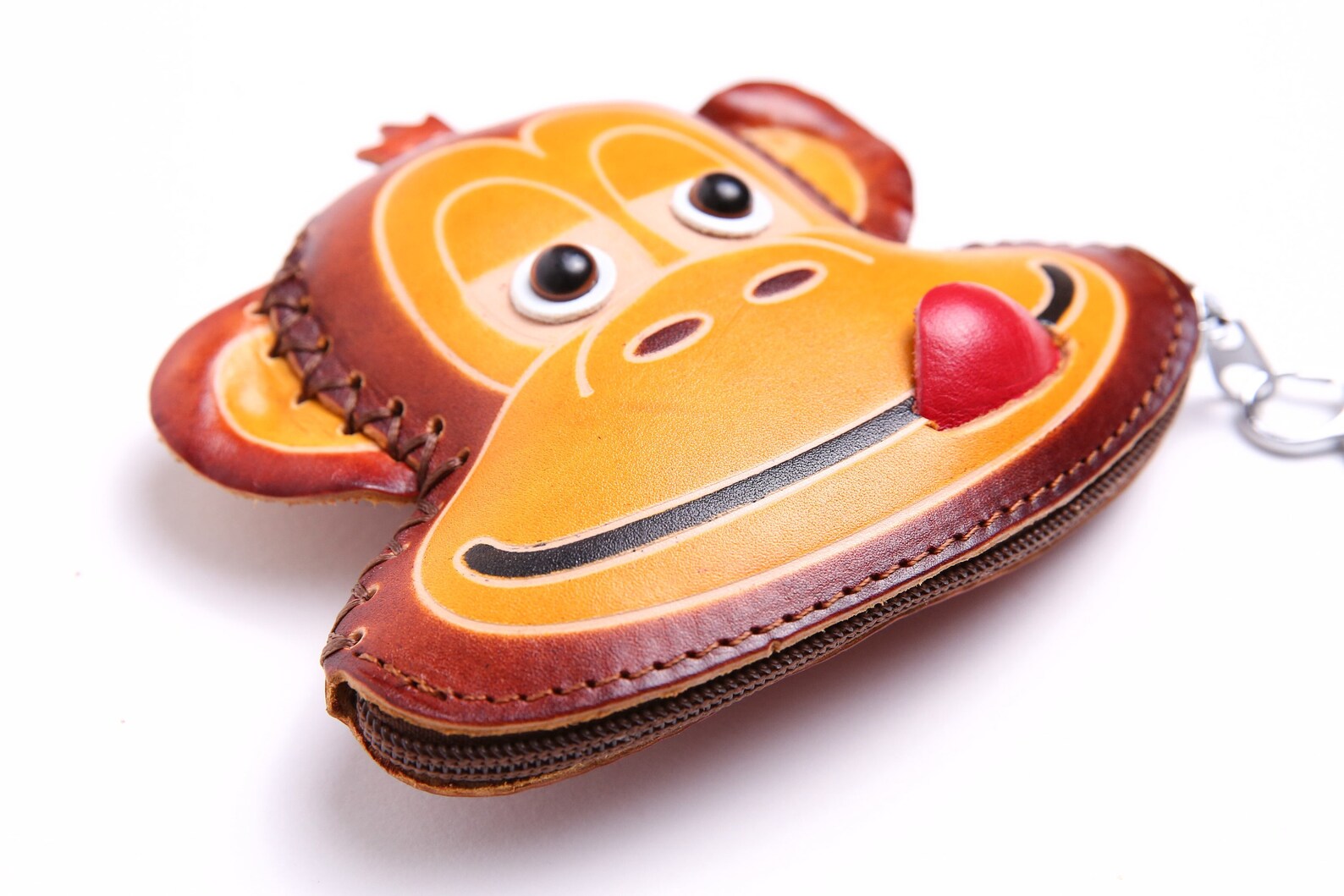 PurseWorld Women Handmade leather Monkey Purse Bag /animal Etsy