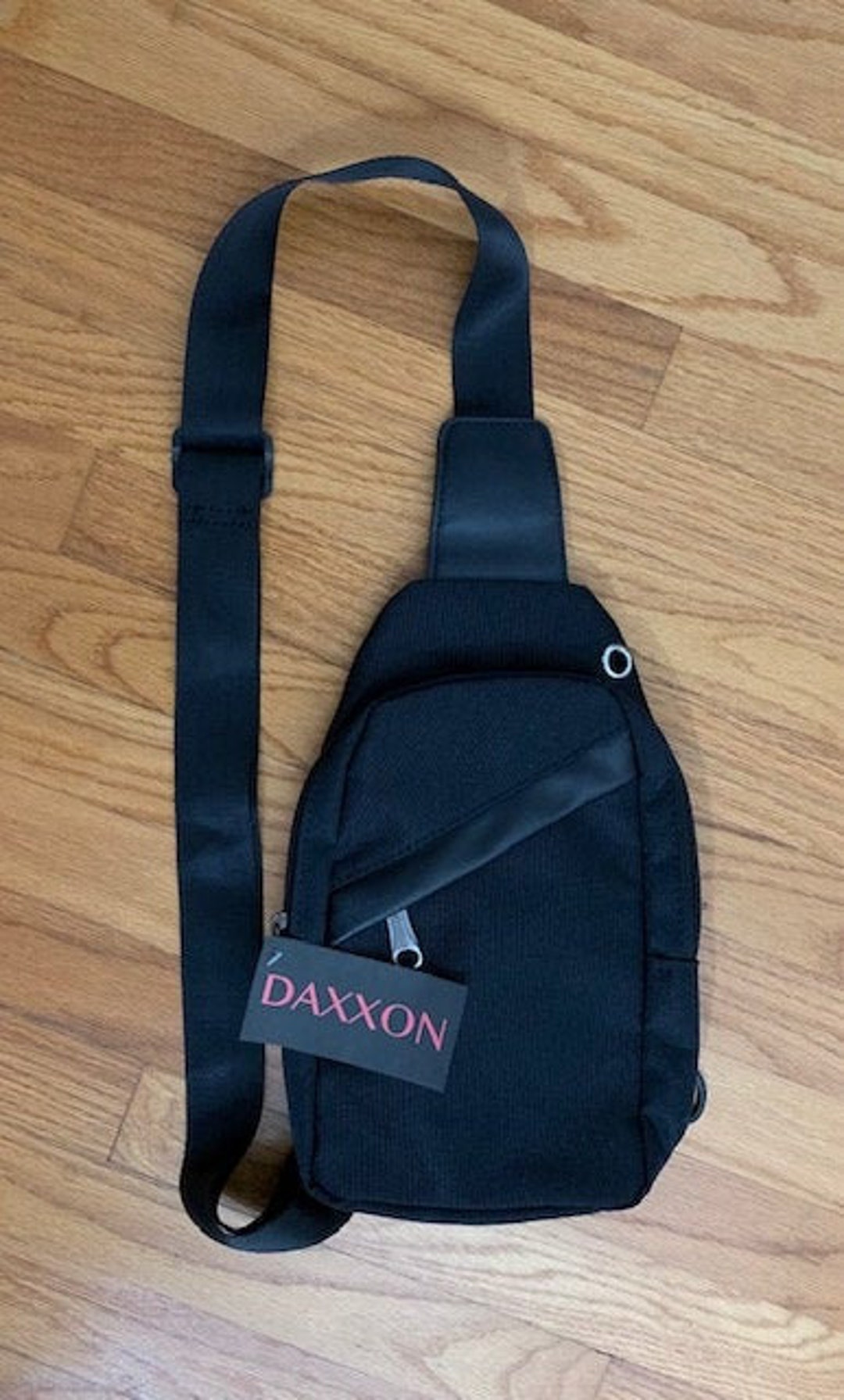 DAXXON Black Nylon Crossbody Bag Etsy