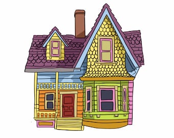 Free Free 226 Disney Up House Svg SVG PNG EPS DXF File