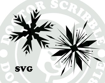 Snowflake Frozen SVG File | Cute, Winter, Snowflake Digital Download