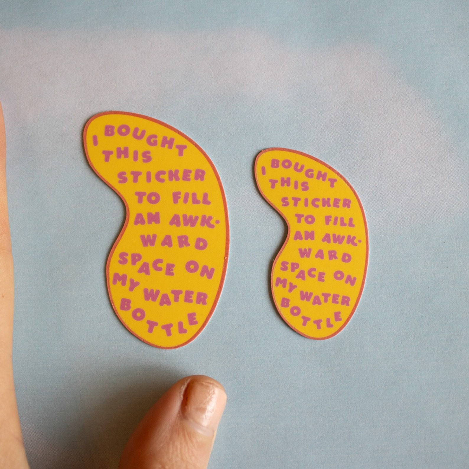 Awkward Space Vinyl Sticker | Cute Aesthetic Unique Artsy Laptop Decal ...