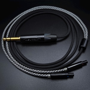 Custom headphone cable - Sennheiser HD800 / HD800S / HD820 - Single Sleeve