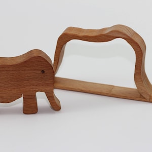 Little prince A Boa constrictor eating elephant Wooden | Etsy