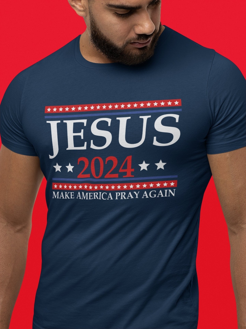 Jesus 2024 Make America Pray Again T-shirt, Election 2024 Shirt, Vote ...