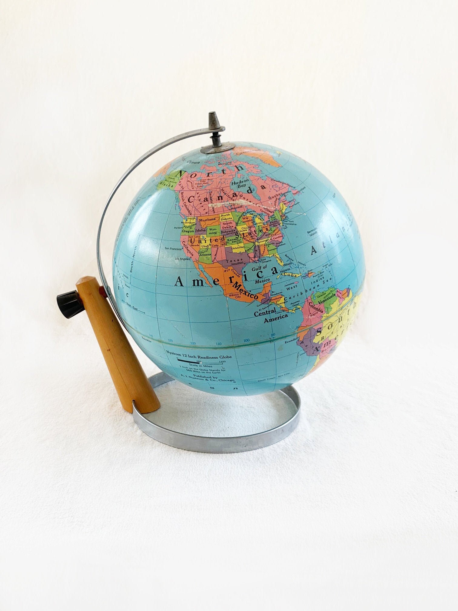 Mid century store globe