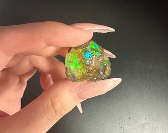 Ethiopian Water Opal, Flashy Water Opal, Natural Water Opal from Ethiopia, 016
