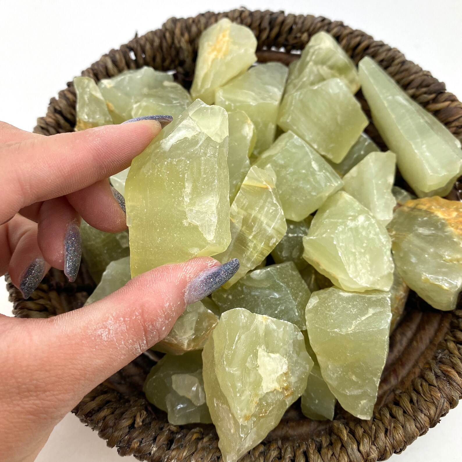 Rough Green Onyx One Stone or Baggy Natural Green Onyx Raw Etsy