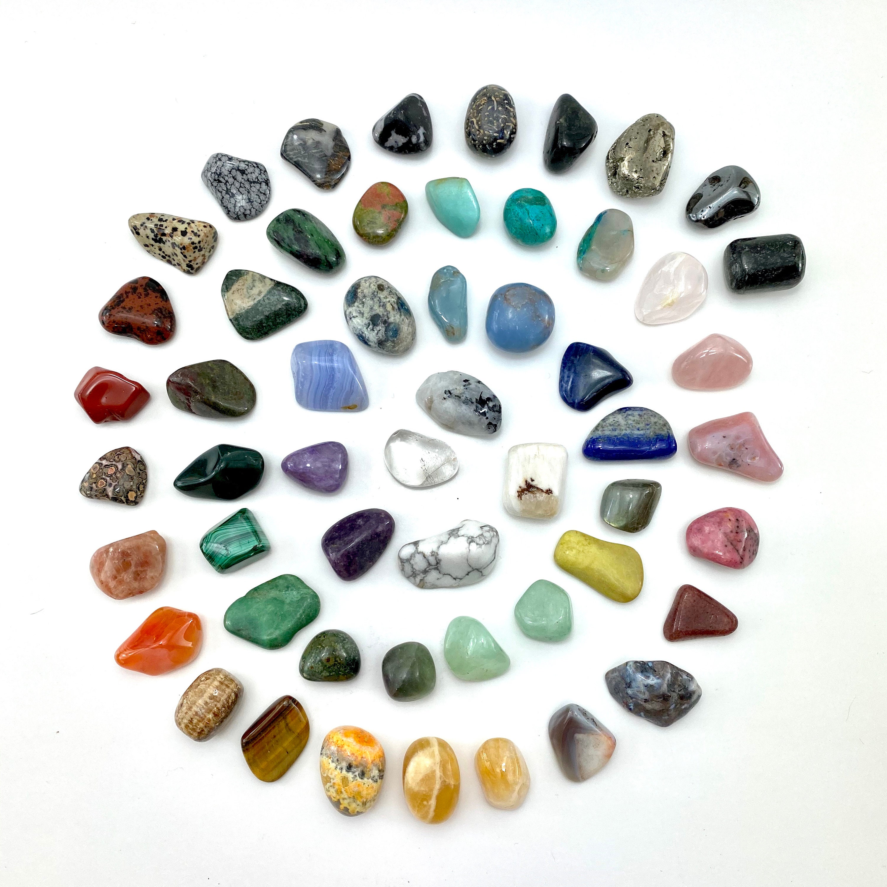 Semi Precious Stones Chart Identification