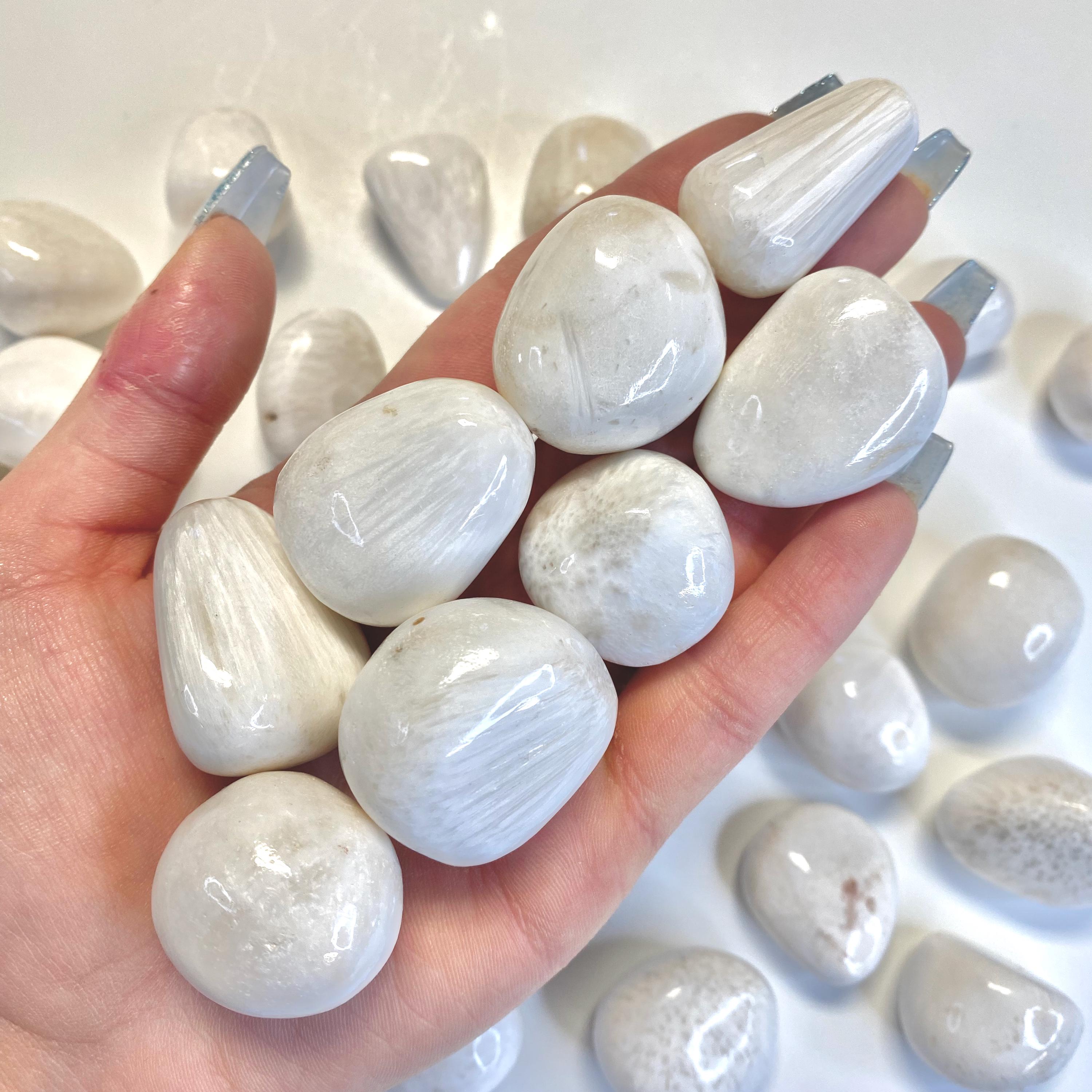 Scolecite Tumbles Scolecite Tumbles
