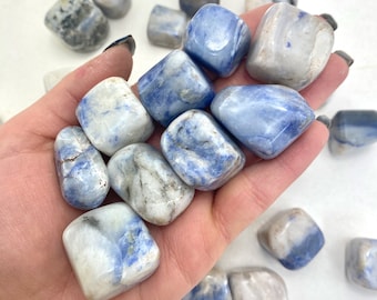 Afghanite Tumbled Stone, Tumbled Afghanite, Afghanite Tumble, Polished Afghanite, T-84